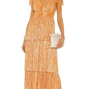 Sabina Musayev Maze Dress in Mandarin (XS)